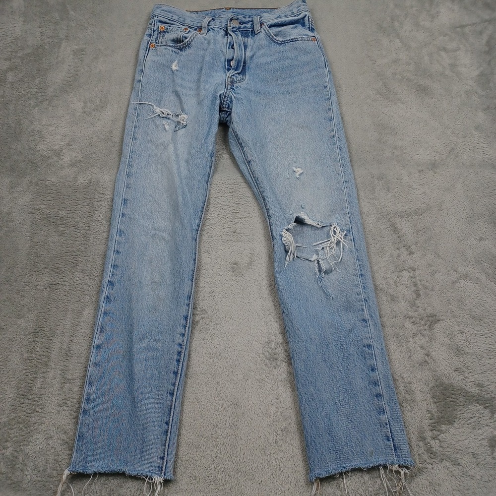 Levi's Light Blue Straight Leg Jeans